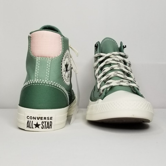 Converse Unisex CTAS Patchwork Hi Tops Women Size  6.5 Herby Egret  A06487C NWT - Picture 6 of 9